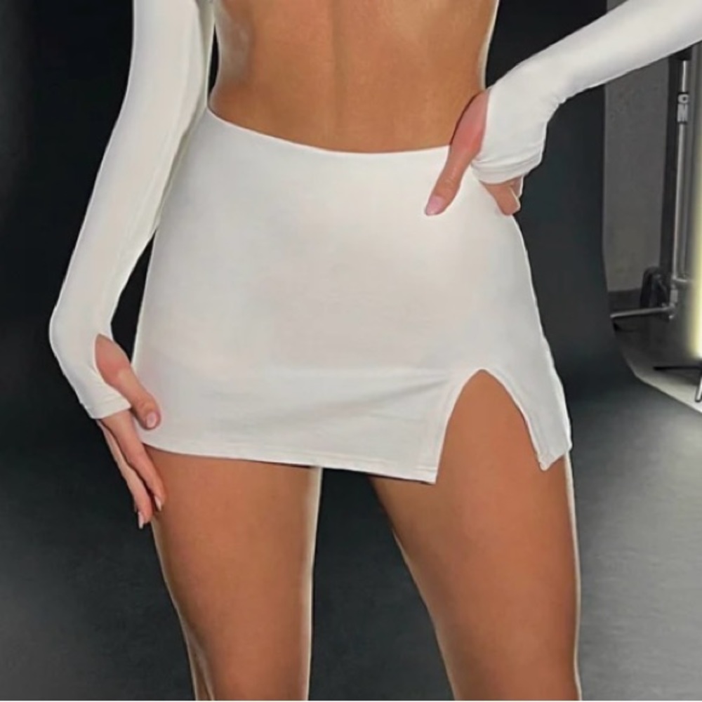 BabyBoo Fashion white skort